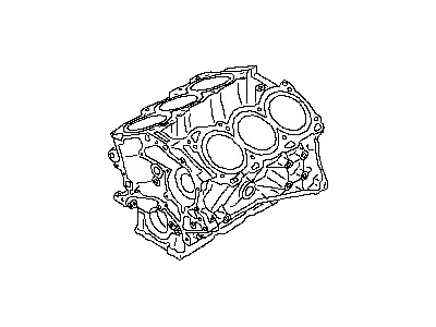 Nissan 11000-6KA0A Block Assy-Cylinder