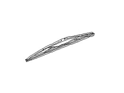 Nissan 28890-61A00 Rear Windshield Wiper Blade Assembly