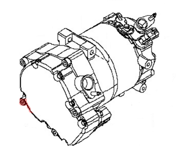 Nissan 92600-3SH1B Compressor-Air Conditioner