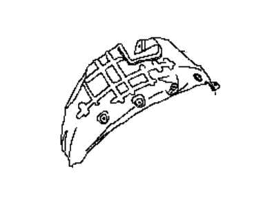 Nissan 76748-5RL0A Protector-Rear Wheel House, RH
