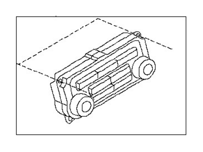 Nissan 27510-1FC0B Control Assembly-Air Conditioner