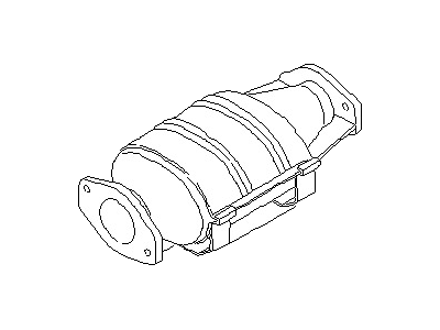 Nissan 20802-02Y25 Catalytic Converter With Shelter
