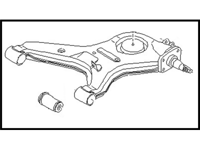 Nissan 55502-03A11 Arm-Rear Suspension LH