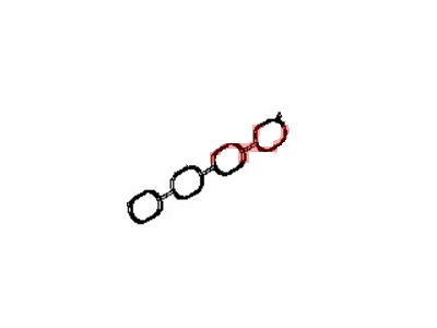 Nissan 14035-1KC0A Gasket-Manifold To Cylinder Head