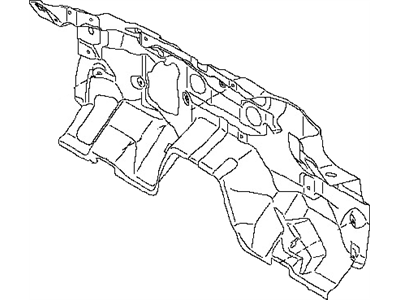 Nissan 67900-1EA0A INSULATOR Dash Center