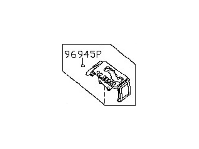 Nissan 96940-ZR00A Indicator Assembly-Torque Converter