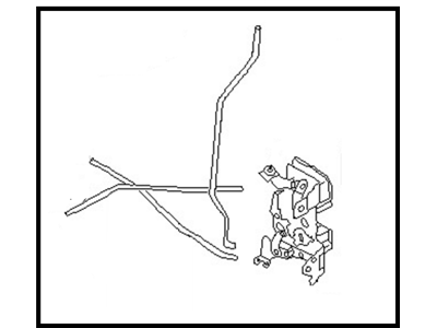 Nissan 80501-06F00 Front Left Door Lock Actuator