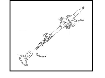 Nissan 48805-04Y01 Column Steering ABSORBER