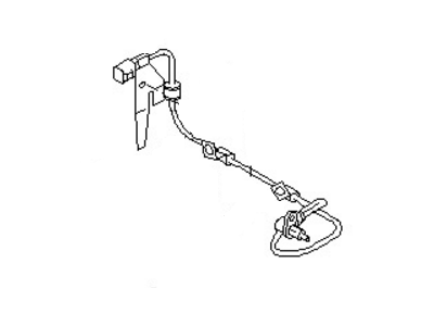 Nissan 47900-58Y00 Sensor Assembly-Anti SKID, Rear RH