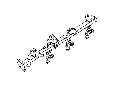 Nissan 17522-6KA0B Pipe Assembly-Fuel