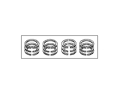 Nissan 12035-3TA0A Ring Set Piston