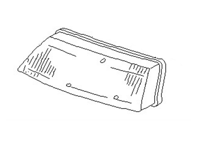 Nissan 26064-8Z000 Headlamp Unit