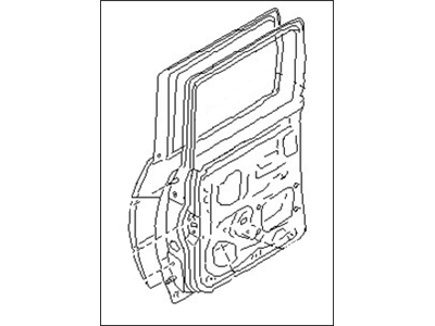 Nissan H2101-9N0MA Door-Rear, LH