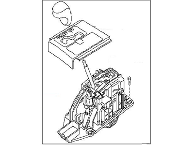 Infiniti 34901-7S000 Transmission Control Device Assembly