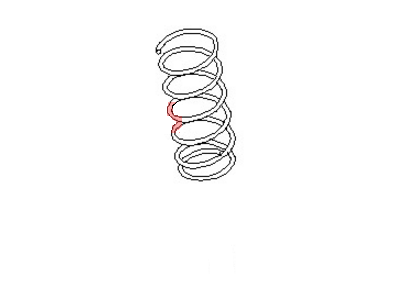 Nissan 54010-4B022 Spring-Front