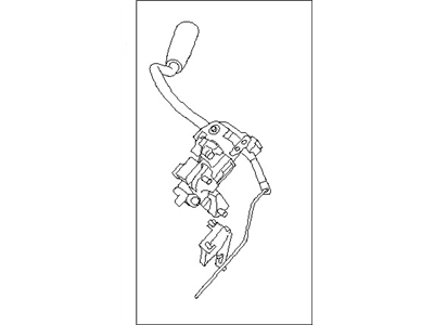 Nissan 34101-7S000 Transmission Control Device Assembly