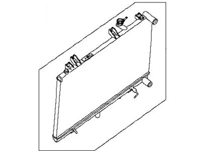 Nissan 21460-5AF0A Radiator Assy