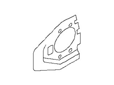 Infiniti 41151-3JA0A Right Plate Buffle