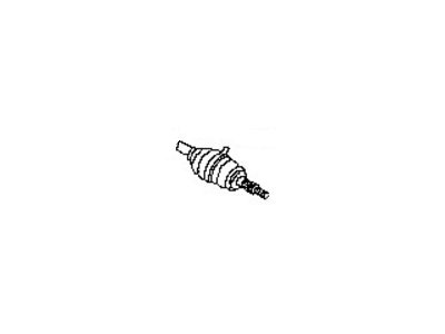 Nissan 39101-5AF0D Shaft Assy-Front Drive, LH