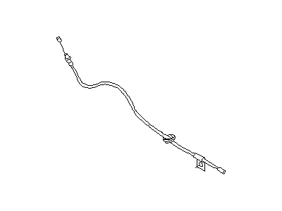 Nissan 36402-5M000 Cable Assy-Parking Brake, Front