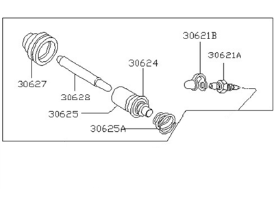 Nissan 30620-W5620 Cylinder Slave