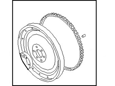 Nissan 12310-62J00 FLYWHEEL Assembly