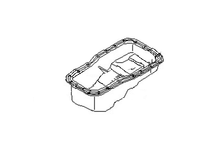 Nissan 11110-N9601 Pan Assy Oil