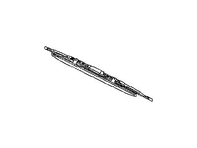 Nissan 28890-4BA0B Window Wiper Blade Assembly