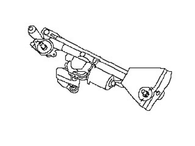 Nissan 28800-4RA0A Drive Assy-Windshield Wiper