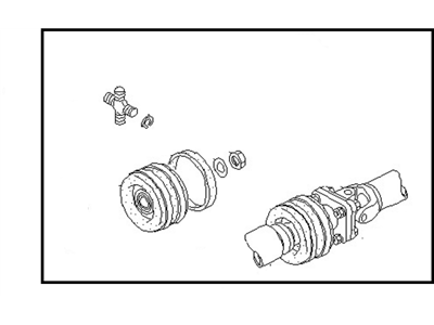 Nissan 37000-12G10 Shaft Assembly-PROPELLER