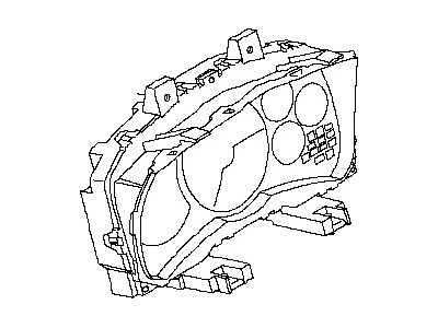 Nissan 24820-JF72D Speedometer Assembly