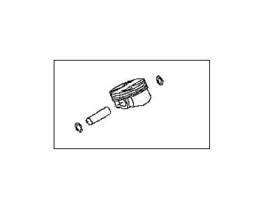 Infiniti A2010-EY01D Piston, W/PIN