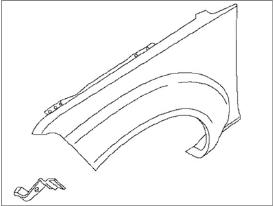 Nissan 63100-EA530 Fender-Front, RH