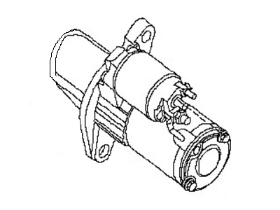 Infiniti 23300-9HP0B Motor Assy-Starter