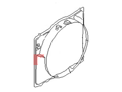 Nissan 21475-17C60 SHROUD Assembly