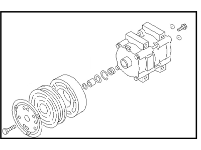 Nissan 92610-0B000 Compressor