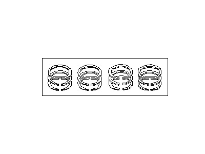 Nissan 12033-7Z800 Ring Set Piston