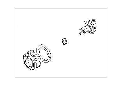 Nissan 37521-Q0125 Instrument Center Bearing