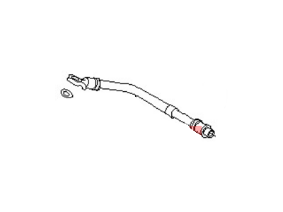 Nissan 30855-4Z700 Hose Assy-Clutch