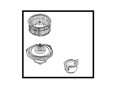 Nissan 27220-30P00 Fan, W/MOTOR