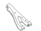 OEM 1987 Nissan Stanza Arm Rear Suspension LH - 55502-29R00