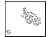 OEM 1986 Nissan 300ZX SERVICSERFIVPUMP Assembly-Oil - 15010-15V01