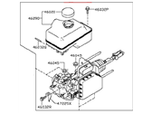 OEM 2019 Nissan Titan XD Cylinder Brake Master - 46010-9FF7C