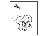 OEM 1987 Nissan Pulsar NX Hub Assembly Road Wheel Ft - 40202-59M00