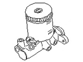 OEM 1987 Nissan Stanza Cylinder Master Br - 46010-34E02