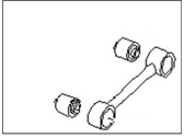 OEM 1992 Nissan Pathfinder Link Complete-Upper, Rear Suspension - 55120-41G00