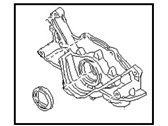 OEM 1995 Nissan Pathfinder Pump Assembly-Oil - 15010-75P00