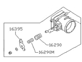 OEM Nissan Maxima Throttle Body - 16118-85M01