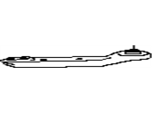 OEM 1989 Nissan 300ZX Stay Rear Suspension Member - 55546-01P20