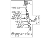 OEM 1984 Nissan 720 IDLER Steer - 48530-50W10